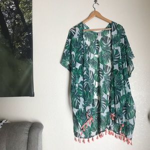 Banana Leaf Kimono 🌸 FESTIVAL READY ✔️